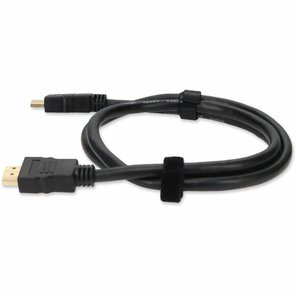 6ft HDMI 1.4 Male to HDMI 1.4 Male Black Cable Which Supports Ethernet For Resolution Up to 4096x2160 (DCI 4K) - Image 2