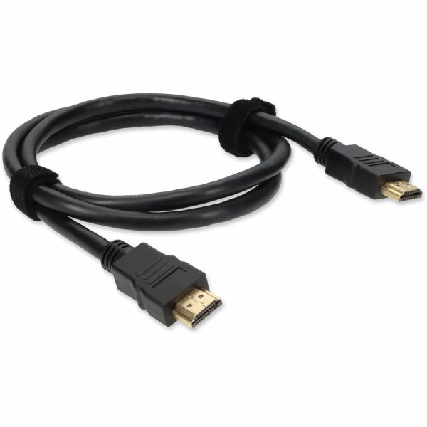 6ft HDMI 1.4 Male to HDMI 1.4 Male Black Cable Which Supports Ethernet For Resolution Up to 4096x2160 (DCI 4K) - Image 7