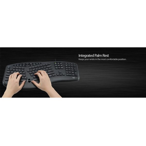 Adesso TruForm Ergonomic Desktop Keyboard - Image 6
