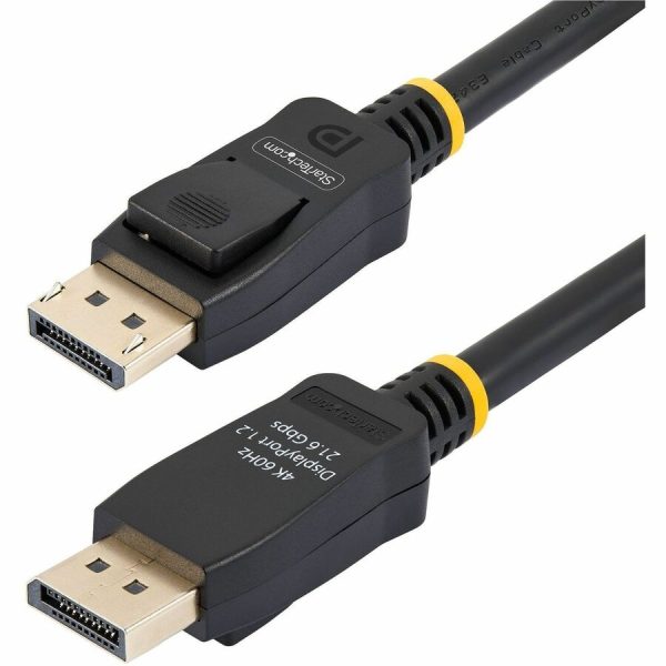 StarTech.com 10ft (3m) VESA Certified DisplayPort Cable - 10 Pack - DisplayPort 1.2 Cable with Latches, 4K 60Hz UHD - Latching DP Connectors - Image 2