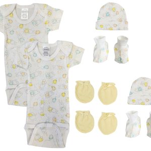 Unisex Newborn Baby 8 Pc  Sets Nc_0658