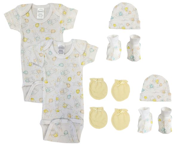 Unisex Newborn Baby 8 Pc  Sets Nc_0658