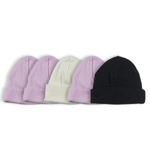 Girls Baby Cap (pack Of 5) Ls_0531