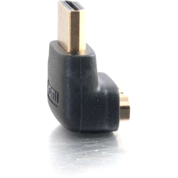 C2G HDMI to HDMI Adapter - 90° Down - Male to Female - Image 2