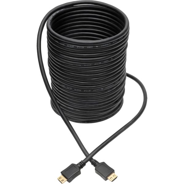 Eaton Tripp Lite Series High-Speed HDMI Cable, Gripping Connectors (M/M), Black, 35 ft. (10.67 m) - Image 2