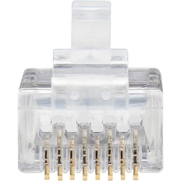 Eaton Tripp Lite Series Cat6 RJ45 Pass-Through UTP Modular Plug, 100 Pack, TAA - Image 4