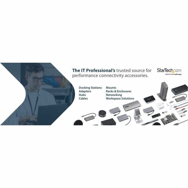 StarTech.com 25ft (7m) VESA-Certified Active DisplayPort 1.4 Cable, DP8K w/HBR3/HDR10/MST/DSC 1.2/HDCP 2.2, 8K 60Hz, 4K 120Hz, Active DP 1.4 Cable M/M - Image 7
