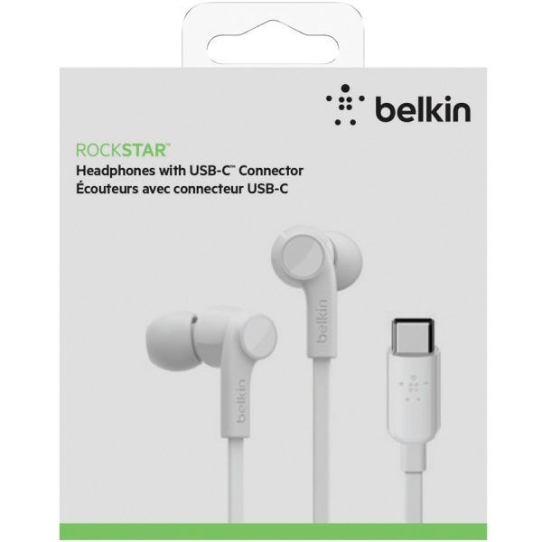 Belkin SoundForm Wired Earbuds with USB-C Connector - Image 5