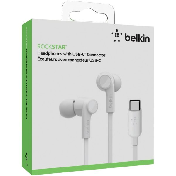 Belkin SoundForm Wired Earbuds with USB-C Connector - Image 6