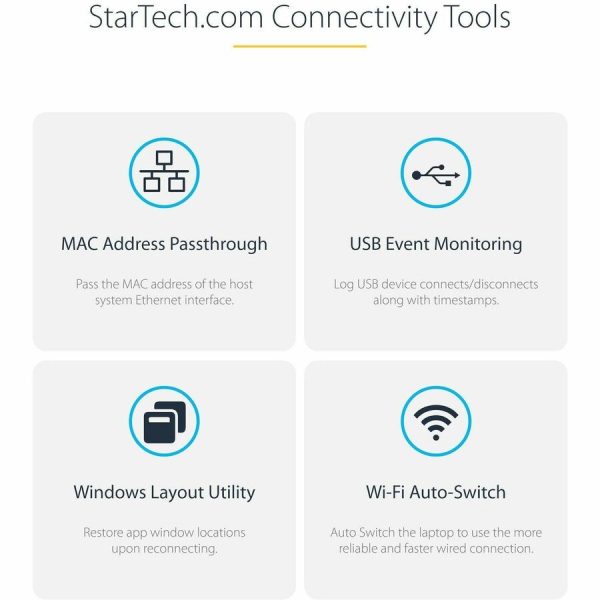 StarTech.com Dual-Laptop USB-C KVM Docking Station, Dual Monitor 4K 60Hz DisplayPort KVM Dock, 5x USB Hub, GbE, 90W/45W PD, Windows/Mac - Image 9