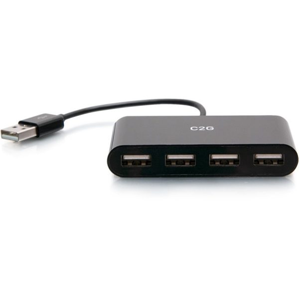 C2G 4-Port USB Hub - USB 2.0 Hub - USB Multiport Hub - 480Mbps - Image 2