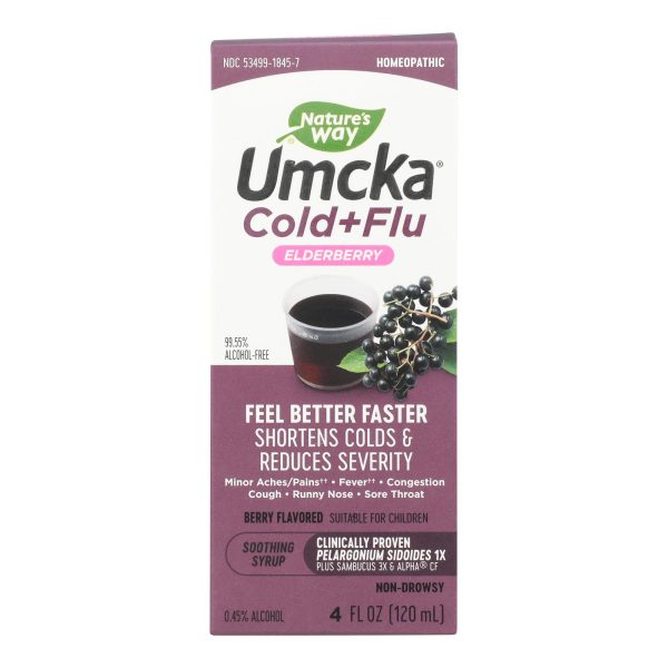 Nature's Way - Umcka Cold - Flu - Intensive - 4 oz - Image 3