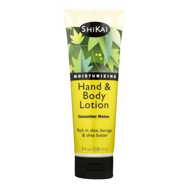 Shikai All Natural Hand And Body Lotion Cucumber Melon - 8 fl oz - Image 2