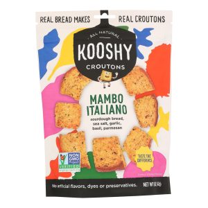 Kooshy Croutons - Croutons Mambo Italian - Case of 6-5 Ounces