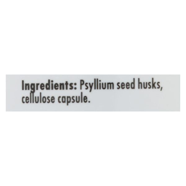 Yerba Prima Psyllium Husks Veg Caps - 625 mg - 180 Vegetarian Capsules - Image 3