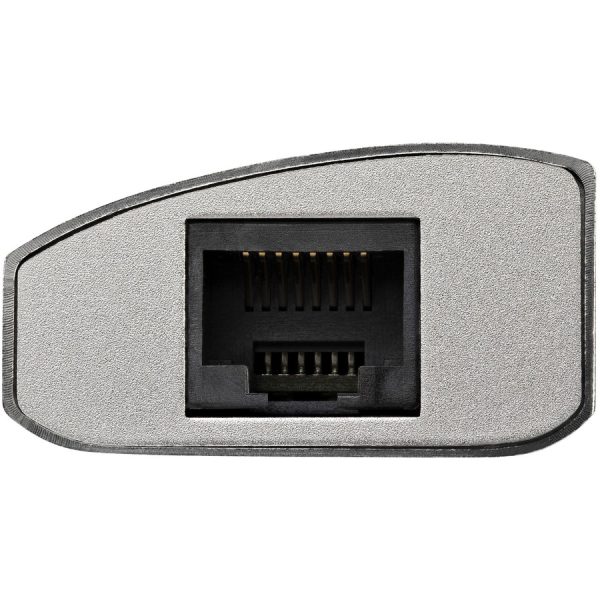 StarTech.com 3-Port USB Hub with Ethernet, USB-A Ports, Gigabit Ethernet/GbE, USB 5Gbps, Bus-Powered, Portable Laptop USB 3.0 Hub - Image 6