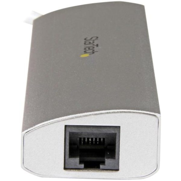 StarTech.com 3-Port USB Hub with Ethernet, USB-A Ports, Gigabit Ethernet/GbE, USB 5Gbps, Bus-Powered, Portable Laptop USB 3.0 Hub - Image 10