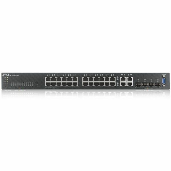 ZYXEL GS2220-28 24-Port Gigabit L2+ Managed and Nebula Pro Cloud Managed Switch with 4 SFP Uplinks - Image 2