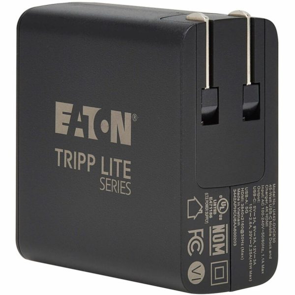 Eaton Tripp Lite Series Travel-Sized USB-C Dock and Charger - 4K HDMI, USB 3.2 Gen 1, 45W PD Charging - Image 5