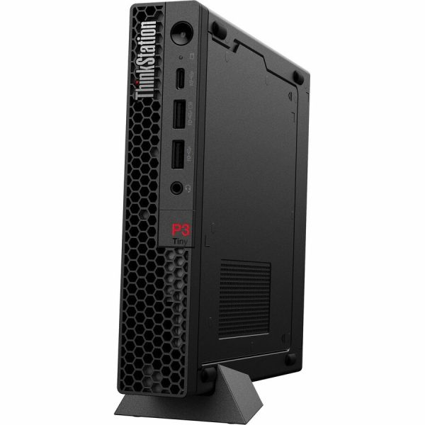 Lenovo ThinkStation P3 30H00072US Workstation - 1 Core i7 14th Gen i7-14700 - vPro Technology - 16 GB - 512 GB SSD - Tiny - Black - Image 3