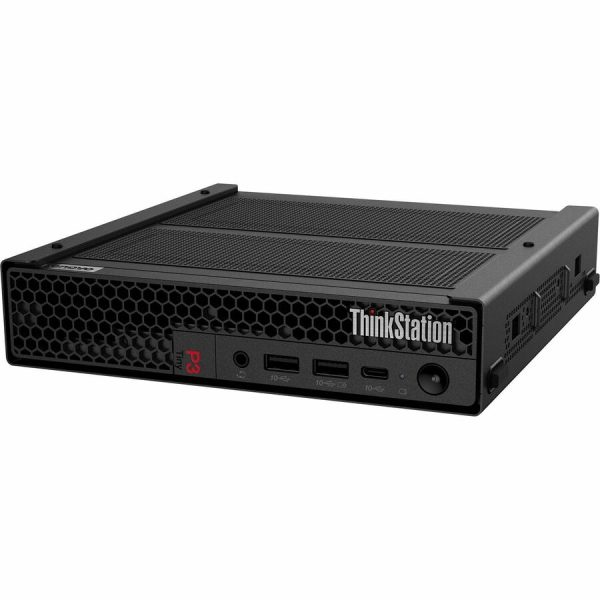Lenovo ThinkStation P3 30H00072US Workstation - 1 Core i7 14th Gen i7-14700 - vPro Technology - 16 GB - 512 GB SSD - Tiny - Black - Image 4