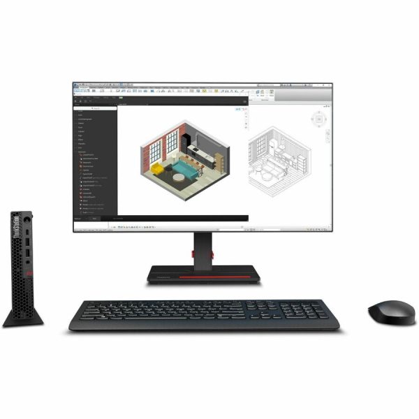 Lenovo ThinkStation P3 30H00072US Workstation - 1 Core i7 14th Gen i7-14700 - vPro Technology - 16 GB - 512 GB SSD - Tiny - Black - Image 6