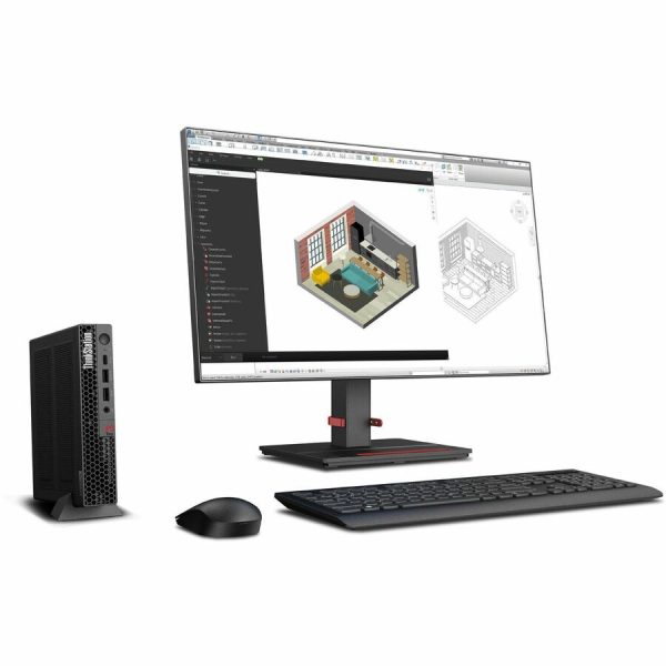 Lenovo ThinkStation P3 30H00072US Workstation - 1 Core i7 14th Gen i7-14700 - vPro Technology - 16 GB - 512 GB SSD - Tiny - Black - Image 7