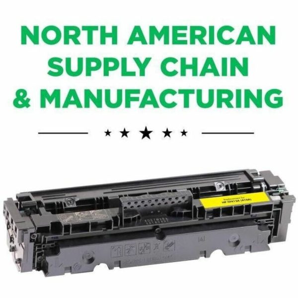 Clover Imaging Remanufactured Yellow Toner Cartridge for HP 410A (CF412A) - Image 2