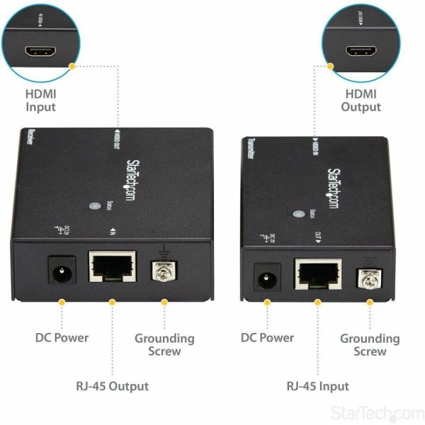 StarTech.com HDMI over CAT5e HDBaseT Extender - Power over Cable - Ultra HD 4K - Image 5