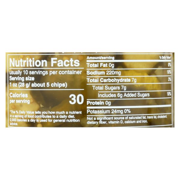 Mt Olive Pickle Co - Organic Pickles - Bread and Butter Chips - Case of 6 - 16 fl oz. - Image 2