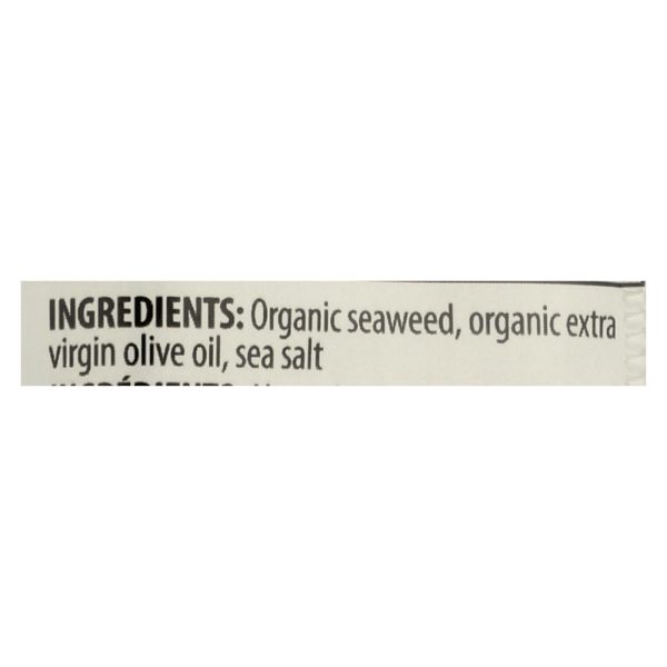 Seasnax Organic Seasnax Original Roasted Seaweed Snack - Case of 24 - 0.18 oz. - Image 2