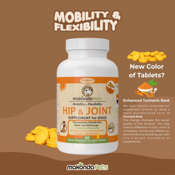 Hip and Joint Supplement for Dogs with Chondroitin Collagen for Dogs Turmeric Boswellia Dog Glucosamine for Dogs & MSM   Dog Arthritis Supplement. Extend Dog Joint Supplement Large Breed and Small - Image 5