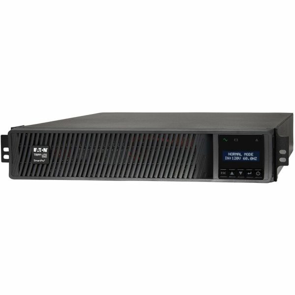 Eaton Tripp Lite Series SmartPro 3000VA 3000W 120V Line-Interactive Sine Wave UPS - 7 Outlets, Network Card Included, LCD, USB, DB9, 2U Rack/Tower - Image 4