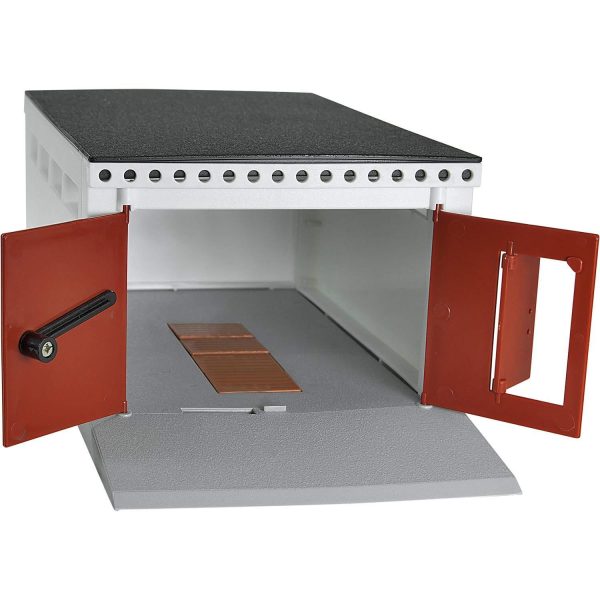 Garage Model 1 32 1 36 1 43 Scale   Russian Parking Building Open Doors - Image 3