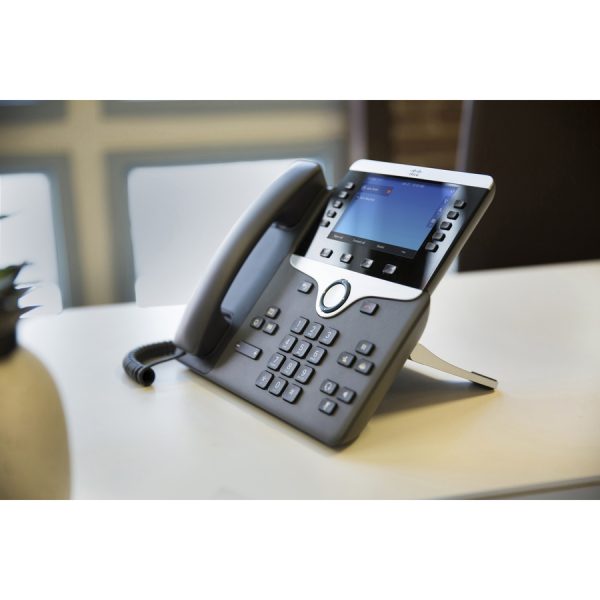 Cisco 8841 IP Phone - Corded - Wall Mountable, Desktop - Charcoal Gray - Image 2