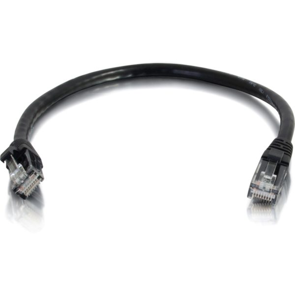C2G 1ft Cat6 Ethernet Cable - Snaglass Unshielded (UTP) - Black - Image 4