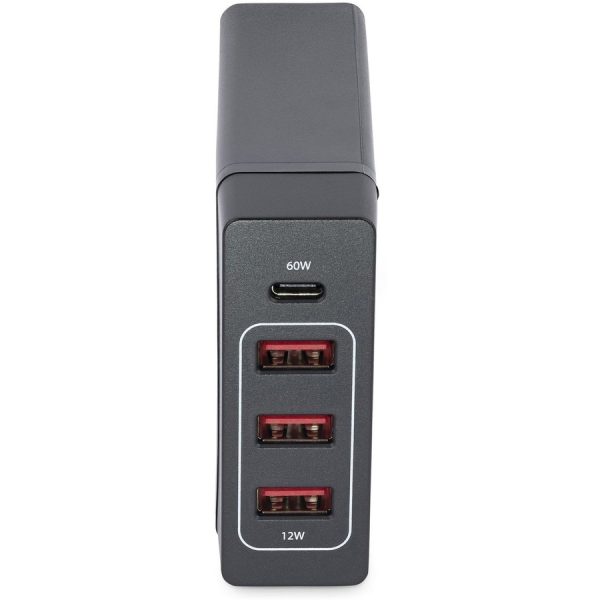 StarTech.com USB-C Charging Station, 72W, 1x USB-C + 3x USB-A, Portable Charger with PD, Laptop Replacement Charger, USB-C Power Adapter - Image 3