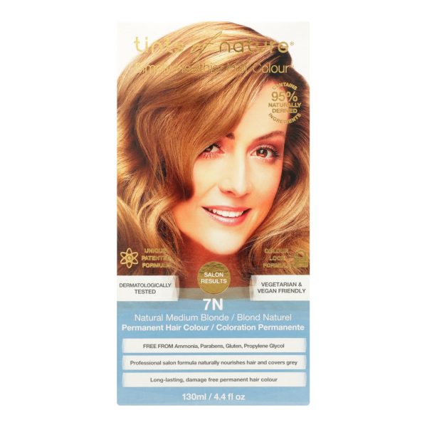 Tints Of Nature 7N Natural Medium Blonde Hair Color  - 1 Each - 4.4 FZ - Image 2