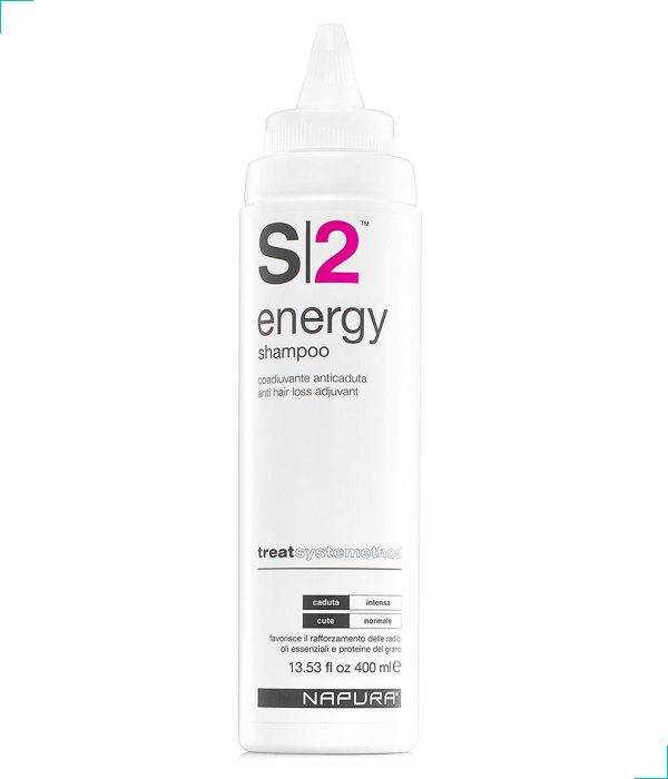 S2 Anti Hair Loss Biotin Shampoo   Natural Hair Thickening Shampoo for All Hair Types   Professional Sulfate Free Hair Growth Solution for Men and Women Infused with Peppermint and Eucalyptus by