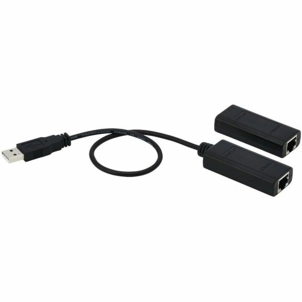Eaton Tripp Lite Series 1-Port USB over Cat5/Cat6 Extender Kit with Power over Cable - USB 2.0, Up to 164.04 ft. (50M), Black, TAA - Image 5