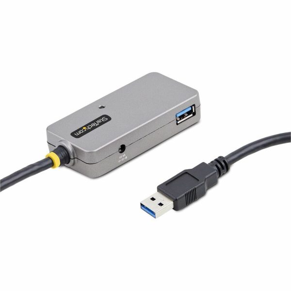 StarTech.com 33ft (10m) USB 3.2 Gen 1 5Gbps Active Cable with 4-Port USB Hub - Image 2