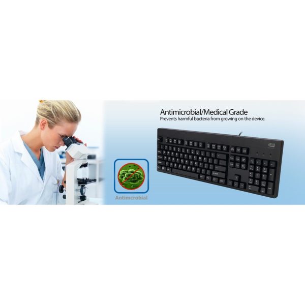 Adesso EasyTouch 630UB - Antimicrobial Waterproof Keyboard - Image 7