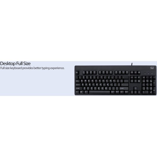 Adesso EasyTouch 630UB - Antimicrobial Waterproof Keyboard - Image 8