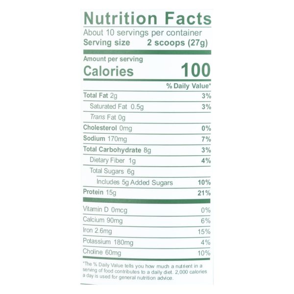 Vega - Protein Drink Mix Dark Chocolate - 1 Each-9.6 OZ - Image 3