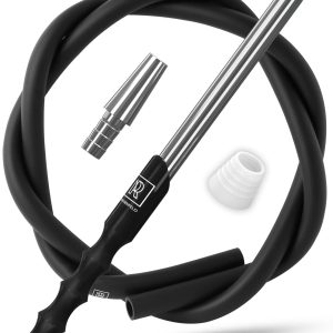 M. ROSENFELD Hookah Adapter & Mouthpiece   Cleanable Hookah Hose Silicone (60 in.) and Convenient Aluminum Made Mouthpiece (15 in.) Modern Hookahs & Accessories