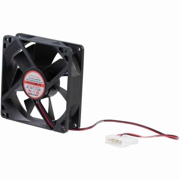StarTech.com 92x25mm Dual Ball Bearing Computer Case Fan w/ LP4 Connector - 2200 rpm - Plastic Fan Enclosure - Image 2