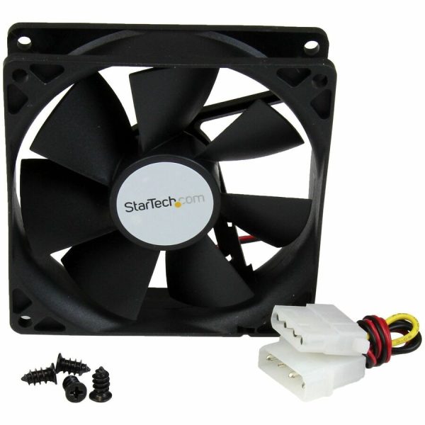 StarTech.com 92x25mm Dual Ball Bearing Computer Case Fan w/ LP4 Connector - 2200 rpm - Plastic Fan Enclosure - Image 3