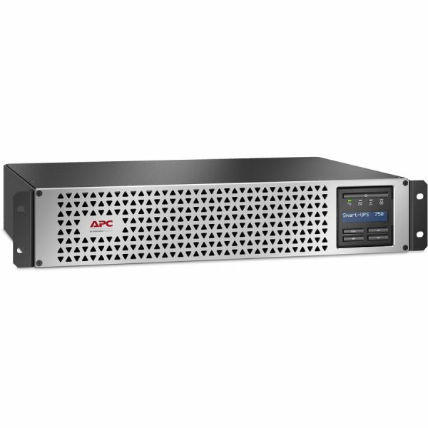 APC Smart-UPS, Line Interactive, 750VA, Lithium-ion, Rack/Tower, 2U, 120V, 6x NEMA 5-15R outlets, SmartConnect Port+SmartSlot, Short Depth, AVR, LCD - Image 4