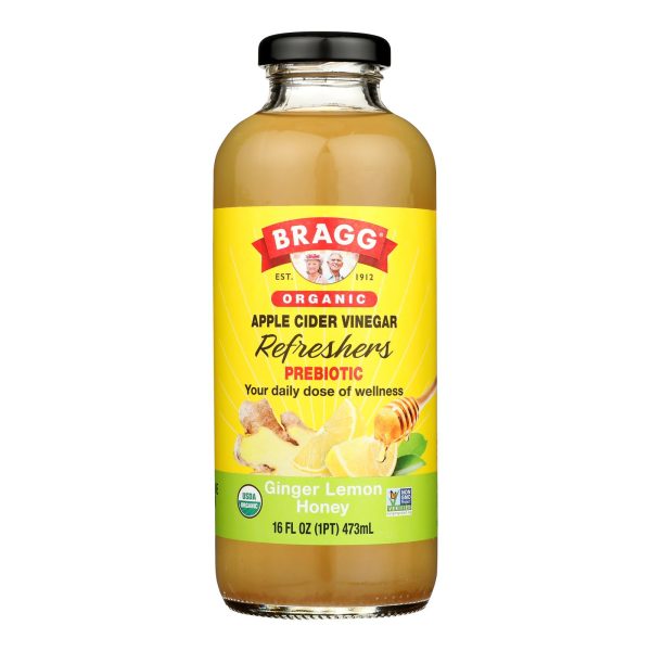 Bragg - Apple Cider Vinegar Ginger Lemon Honey Refresh - Case of 12-16 FZ - Image 3