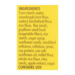 Schar - Bread Deli Style Seeded - Case of 5 - 8.8 OZ